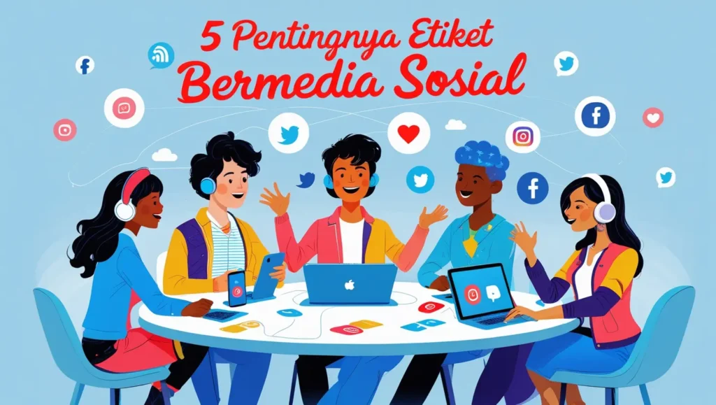 5 Pentingnya Etiket Bermedia Sosial