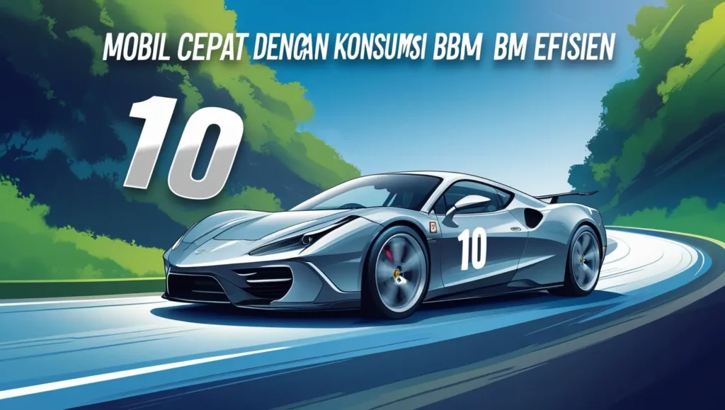 10 Mobil Cepat dengan Konsumsi BBM Efisien